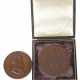 2 Medaillen Bronze, 1x Fürst von Metternich, Totte… - photo 1