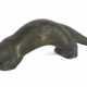 Bildhauer des 20. Jh. ''Seeotter'', Bronze patinie… - photo 1