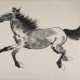 Im Stil von Xu Beihong: Galoppierendes Pferd - Foto 1