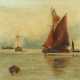 Maler des 20. Jh. ''Boote auf See'', mehrere Boote… - фото 1