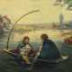 Künstler des 20. Jh. ''Bootsfahrt einer Familie'',… - photo 1