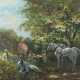 Graf (20. Jh.). ''Picknick'', Darstellung dreier M… - photo 1