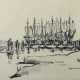 Maler des 20./21. Jh. ''Hafen Greetsiel'', Darstel… - Foto 1