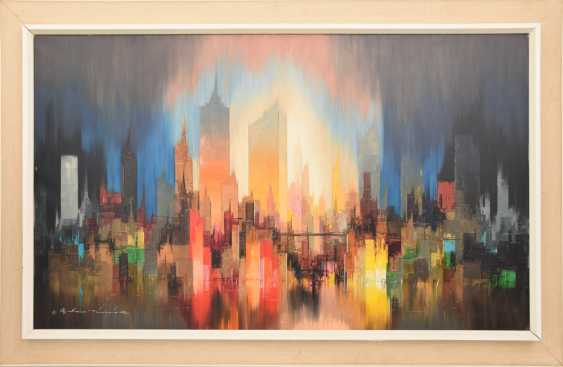 Zeitgenossische Kunst Abstrakte Seelandschaft Malerei Original Olgemalde Moderne Kunst Abstrakte Leinwand Kunst Schlafzimmer Dekor Familie Wandkunst Abstrakte Leinwand Abstrakt Abstrakte Kunst Malerei