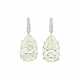 A PAIR OF IMPRESSIVE DIAMOND PENDANT EARRINGS - photo 1