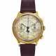LOWENTHAL, GIFTED TO LUIGI 'GIGI' VILLORESI BY ENZO FERRARI, YELLOW GOLD MONOPUSHER CHRONOGRAPH WITH 'CATCH-UP' MECHANISM 'MONO- RATTRAPANTE' - photo 1