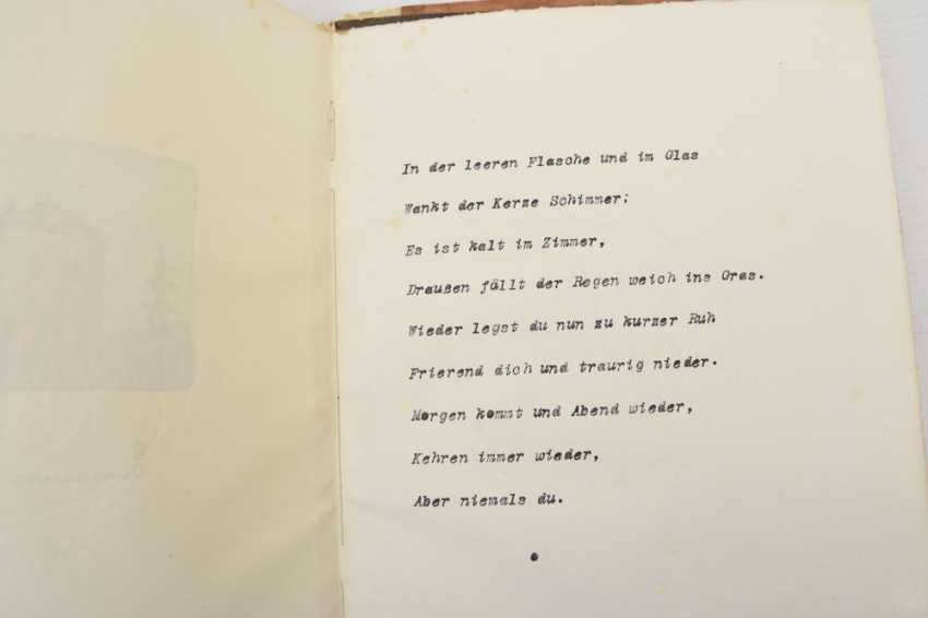 HERMANN HESSE, the poems of the original manuscript with watercolours ...