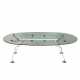 A NOMOS conference-/ office table. Manufactured by Tecno s.p.a., Italy, 2nd half of the 20th century, Entwurf Sir Norman Foster 1986 - photo 1