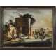 Two reverse glass paintings. probably Italy, 18th century - фото 1