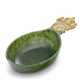 A LARGE AND IMPRESSIVE GUILLOCH&#201; ENAMEL AND GOLD-MOUNTED NEPHRITE KOVSH - photo 1