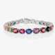 A timeless multi-colour tourmaline and sapphire Cocktail bracelet. Germany, 1990s - 2000s - photo 1