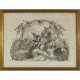 Johann Georg Bergmüller. Mixed lot of etchings - photo 1