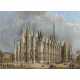 Italien circa 1840. Milan - View of the Cathedral - photo 1