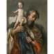Österreich (Bartolomeo Altomonte, 1694 Warschau - 1783 St. Florian, ?) 18th century. Saint Christopher - photo 1
