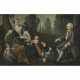 England 18th century. Portrait of a family in a park landscape - фото 1
