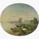 Carl Jutz d. Ä.. Ducks on the shore of Lake Chiemsee - photo 1