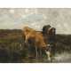 Anton Braith. Cows by the water - photo 1