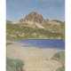 Gottardo Segantini. Piz Lagrev on Lake Sils. 1919 - фото 1
