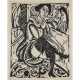 Ernst Ludwig Kirchner. Woman buttoning a shoe. 1912 - photo 1