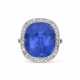 BAGUE SAPHIR ET DIAMANTS - photo 1