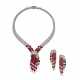 BOUCHERON DEMI-PARURE RUBIS ET DIAMANT - photo 1