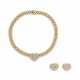 CHOPARD COLLIER DIAMANTS ‘HAPPY DIAMONDS’, ACCOMPAGNÉ D'UNE PAIRE DE BOUCLES D’OREILLES DIAMANTS NON SIGNÉES - фото 1