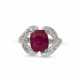 BAGUE RUBIS ET DIAMANTS - photo 1