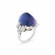 BAGUE SAPHIR ET DIAMANTS - Foto 1