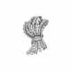 NO RESERVE - BOUCHERON BROCHE DIAMANTS - Foto 1