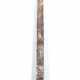 Bettpfanne, 18./19. Jh., durchbrochener Messingdeckel, Eisengriff, L. 103 cm - photo 1