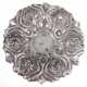 Schale, 13 Lot Silber, 1847 Wien, 184 g, auf rundem, getrepptem Fuß reich reliefierte Schale mit Rocaillen- und Ornamentdekor, H. 4,5 cm, Dm. 18 cm - photo 1