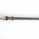 Biedermeier-Punschkelle, Silber, muschelförmige Laffe innen vergoldet, gedrechselter Griff, L. 40 cm - photo 1