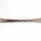 Teesieb, Silber, punziert, ca. 34 g, unterseitig ziseliert, Griffunterseite mit Monogrammgravur, L. 19 cm - photo 1