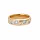 Bandring mit 7 Brillanten, zusammen ca. 0,5 ct, - photo 1