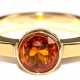 Bernstein-Ring, 333er GG, ca. 4,4 g, modernes Design, RG 59, Innendurchmesser 18,8 mm - photo 1