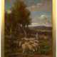 Albert CHARPIN (1842-1924)
Berger et ses moutons… - фото 1
