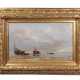 Jules DUPRÉ (1811-1889)Moulins en bord de mer, … - фото 1
