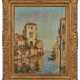 Charles Eugène COUSIN (XIX-XX)
Canal à Venise … - Foto 1