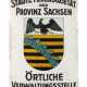Emailleschild Sachsen - photo 1
