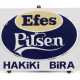 Emailleschild Efes Pilsen - photo 1