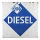 Emailleschild Diesel - photo 1
