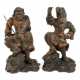 Zwei geschnitzte Figuren - photo 1