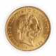 4 Florin-, 10 Franken Gold Österreich-Ungarn - Foto 1