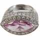 Prächtiger Ring mit Brillanten und Spinell - photo 1