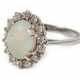 Feiner Damenring mit Opal und Brillanten - photo 1