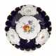 Meissen Prunkschale "Blumenbukett/Blaufond" - photo 1