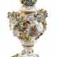 Potschappel Potpourri-Prunkvase Figurenmalerei - photo 1