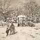 Emil Orlik, "Erster Schnee" - photo 1