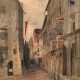 Edgar Meyer, Gasse in einer österreichischen Stadt - photo 1