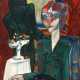 Jürgen Adler, "Frau mit Statue" - фото 1